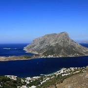 Greece - Telendos island and the Aegan Sea