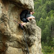 Miso climbing in La Restonica 02