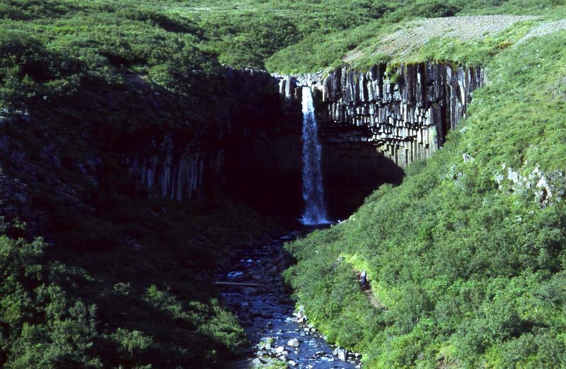 Iceland - Svartifoss waterfall