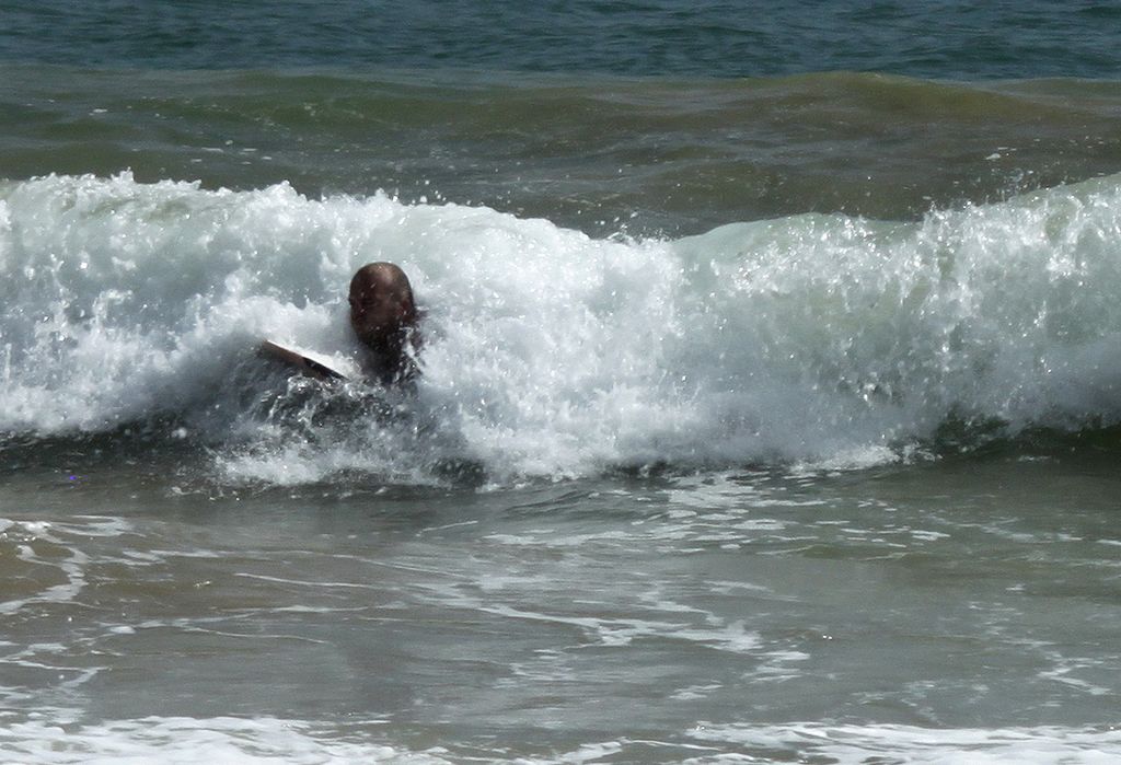 Sri Lanka - Vevi bodyboarding in Mirissa 04